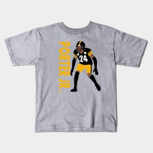 Porter Jr, Pittsburgh Football design Kids T-Shirt